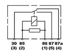 Load image into Gallery viewer, Hella Relay 12V 20/40A Spdt Res Wthr Bkt
