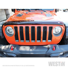 Load image into Gallery viewer, Westin 2018 Jeep Wrangler JL Wade Platinum Bug Shield - Smoke
