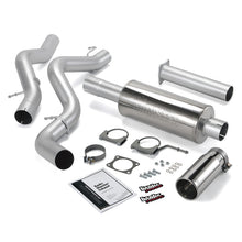 Load image into Gallery viewer, Banks Power 02-05 Chevy 6.6L SCLB Monster Exhaust System - SS Single Exhaust w/ Chrome Tip

