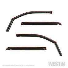 Load image into Gallery viewer, Westin 19-22 Ram 1500 Crew Cab(Excl. 19-22 Ram 1500 Classic) In Channel Wind Deflector 4pc - Smoke
