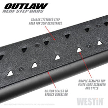 Load image into Gallery viewer, Westin 15-19 Ford F-150 SuperCrew / 17-19 Ford F-250/350 Crew Cab Outlaw Nerf Step Bars
