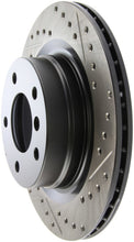 Load image into Gallery viewer, StopTech 06 BMW 325 / 07-09 BMW 328 Slotted &amp; Drilled Left Rear Rotor
