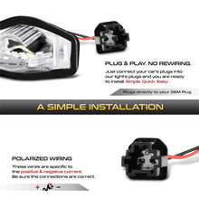 Load image into Gallery viewer, Xtune 09-18 Honda Fit LED License Plate Bulb Assembly White 5500K LAC-LP-HODY08 - Pair
