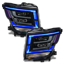 Load image into Gallery viewer, Oracle 21-22 Nissan Titan RGB+W Headlight DRL Upgrade - ColorSHIFT w/ Simple Controller

