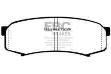 Load image into Gallery viewer, EBC 10+ Lexus GX460 4.6 Yellowstuff Rear Brake Pads

