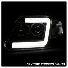 Load image into Gallery viewer, Spyder 97-03 Ford F-150 (After 6/1997) Light Bar Projector Headlights - Blk (PRO-YD-FF15097V2-LB-BK)
