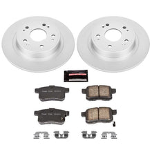 Load image into Gallery viewer, Power Stop 09-10 Acura TSX Rear Z17 Evolution Geomet Coated Brake Kit
