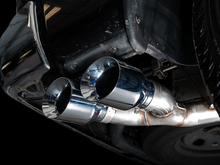 Load image into Gallery viewer, AWE Tuning 09-18 RAM 1500 5.7L (w/Cutouts) 0FG Dual Rear Exit Cat-Back Exhaust - Chrome Silver Tips
