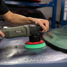Load image into Gallery viewer, Chemical Guys Hex-Logic Quantum Heavy Polishing Pad - Green - 5.5in
