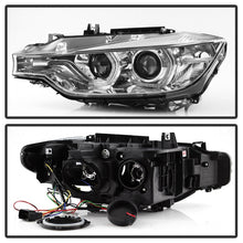 Load image into Gallery viewer, Spyder 12-14 BMW F30 3 Series 4DR Projector Headlights - LED DRL - Chrome (PRO-YD-BMWF3012-DRL-C)
