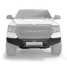 Load image into Gallery viewer, Go Rhino 19-24 Ram 1500 (Excl. Rebel/Warlock/TRX) Element FR Bumper w/Fixed Lgt Bar Mount - Tex. Blk
