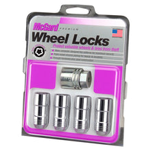 Load image into Gallery viewer, McGard Wheel Lock Nut Set - 4pk. (Cone Seat) 9/16-18 / 7/8 Hex / 1.765in. Length - Chrome
