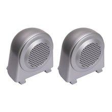 Load image into Gallery viewer, Rugged Ridge 07-10 Jeep Wrangler JK Silver Tweeter Speaker Enclosures
