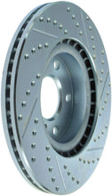 Load image into Gallery viewer, StopTech Select Sport Nissan Slotted and Drilled Right Front Rotor
