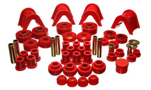 Load image into Gallery viewer, Energy Suspension 73-79 Ford F-150 Pickup w/ 2 Degree C-Bushing Red Hyper-Flex Master Bushing Set
