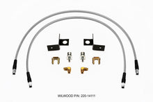 Load image into Gallery viewer, Wilwood Flexline Kit 30 inch -3 3/8-24 IF 1/8 NPT 90 Degree
