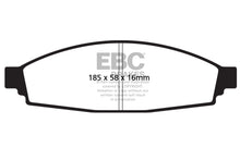 Load image into Gallery viewer, EBC 2003-2006 Lincoln Aviator 4.6L Ultimax2 Front Brake Pads
