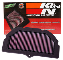 Load image into Gallery viewer, K&amp;N 00-03 Suzuki GSXR6GSXR750 750 / 01-04 GSXR1000 1000 / 01-03 GSXR600 600 Replacement Air Filter
