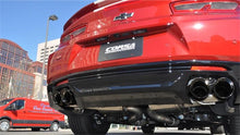 Load image into Gallery viewer, Corsa 2016 Chevrolet Camaro SS 6.2L V8 2.75in Black Xtreme Axle-Back Exhaust
