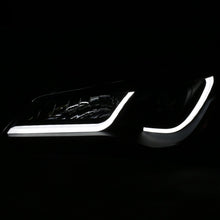 Load image into Gallery viewer, ANZO Projector Headlights With Plank Style Design Black w/Amber 15-16 Toyota Camry (4DR)
