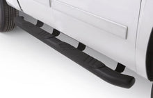 Load image into Gallery viewer, Lund 07-17 Chevy Silverado 1500 Ext. Cab (Excl. 11-17 Diesel Model) 5in. Oval Bent Nerf Bars - Black
