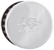 Load image into Gallery viewer, K&amp;N Clamp On Rubber Base Crankcase Vent Filter 0.5in Flange ID 2in OD 1.5in Height
