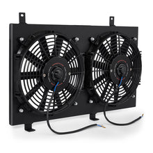 Load image into Gallery viewer, Mishimoto 04-08 Mazda RX8 Aluminum Fan Shroud Black
