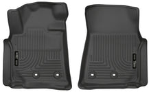 Load image into Gallery viewer, Husky Liners 13-16 Lexus LX570 / 13-16 Toyota Land Cruiser Weatherbeater Black Front Floor Liners
