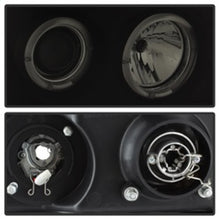 Load image into Gallery viewer, Spyder GMC Sierra 1500/2500 07-13 Projector Headlights LED Halo- LED Blk Smke PRO-YD-GS07-HL-BSM
