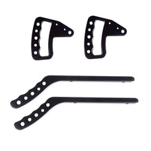 Load image into Gallery viewer, Rugged Ridge Aluminum Grab Handles F/R Kit Black 07-18 Jeep Wrangler JK/JKU
