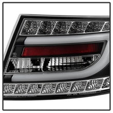 Load image into Gallery viewer, Spyder Audi A6 05-08 4Dr Sedan Only Version 2 Light Bar LED Tail Lights Blk ALT-YD-AA605V2-LBLED-BK
