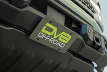 Load image into Gallery viewer, DV8 Offroad 2021 Ford Bronco Capable Bumper Slanted Front License Plate Mount
