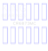 Load image into Gallery viewer, King Toyota 2Gr-FE/ 3GR-FE Polymer Coated (Size 0.25) Connecting Rod Bearing Set
