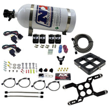 Load image into Gallery viewer, Nitrous Express Dominator Dual Stage Billet Crossbar Nitrous Kit (50-300 &amp; 100-500HP) w/10lb Bottle
