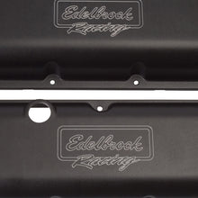 Load image into Gallery viewer, Edelbrock Valve Cover Victor Series Chevrolet 1965 and Later 396-502 V8 Low Black
