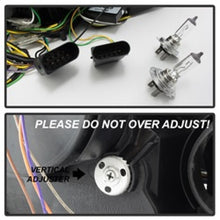 Load image into Gallery viewer, Spyder Mercedes W221 S Class 07-09 Headlights - HID Model Only - Black PRO-YD-MBW22107-HID-DRL-BK
