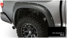 Load image into Gallery viewer, Bushwacker 16-17 Toyota Tundra Fleetside Pocket Style Flares 4pc 66.7/78.7/97.6in Bed - Black
