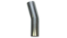Load image into Gallery viewer, Vibrant 1.875in OD T304 SS 15 Deg Mandrel Bend 4in Leg Length (2in Centerline Radius)
