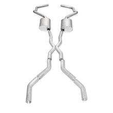 Load image into Gallery viewer, Stainless Works Chevy Camaro 1967-69 Exhaust 3in Stainless with X-Pipe
