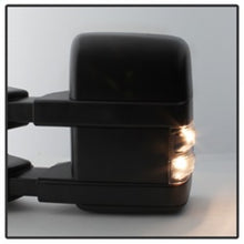 Load image into Gallery viewer, xTune Ford SuperDuty 08-15 Extendable Heated Mirrors w/ LED Signal Smoke MIR-FDSD08S-PW-SM-SET
