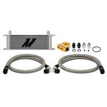 Load image into Gallery viewer, Mishimoto Universal Thermostatic Oil Cooler Kit 13-Row Silver
