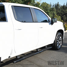 Load image into Gallery viewer, Westin 2019 Chevrolet Silverado/Sierra 1500 Crew Cab Non LD PRO TRAXX 4 Oval Nerf Step Bars - Black
