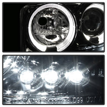 Load image into Gallery viewer, Spyder GMC Sierra 1500/2500/3500 99-06 Projector Headlights LED Halo LED Smoke PRO-YD-CDE00-HL-SMC
