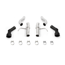 Load image into Gallery viewer, Mishimoto 2016+ Chevrolet Camaro 2.0T Dual-Tip Race Axle-Back Exhaust w/ Black Tips
