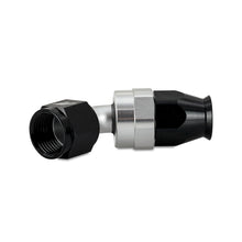 Load image into Gallery viewer, Mishimoto Aluminum PTFE -4AN 45 Degree Fitting Black
