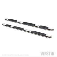 Load image into Gallery viewer, Westin 19-20 Ram 1500 Quad Cab w/ 6.5ft Bed PRO TRAXX 5 W2W Oval Nerf Step Bars - Stainless Steel
