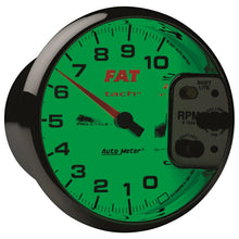 Load image into Gallery viewer, Autometer Pro-Cycle Gauge Tach 5in 10K Rpm Shift- Lite 2&amp;4 Cylinder White Fat Tach
