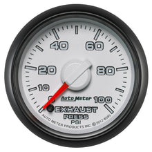 Load image into Gallery viewer, Autometer Factory Match Exhaust Pressure Gauge 2-1/16in 0-100 PSI FSE Dodge
