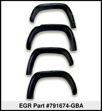 Load image into Gallery viewer, EGR 14+ Chev Silverado 5ft Bed Bolt-On Look Color Match Fender Flares - Set - Black
