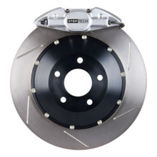 Load image into Gallery viewer, StopTech 08-09 WRX STi Rear BBK ST22 345x28 Slotted Rotors Silver Calipers
